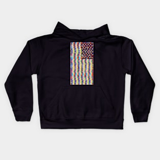 Glitchy Flag Kids Hoodie